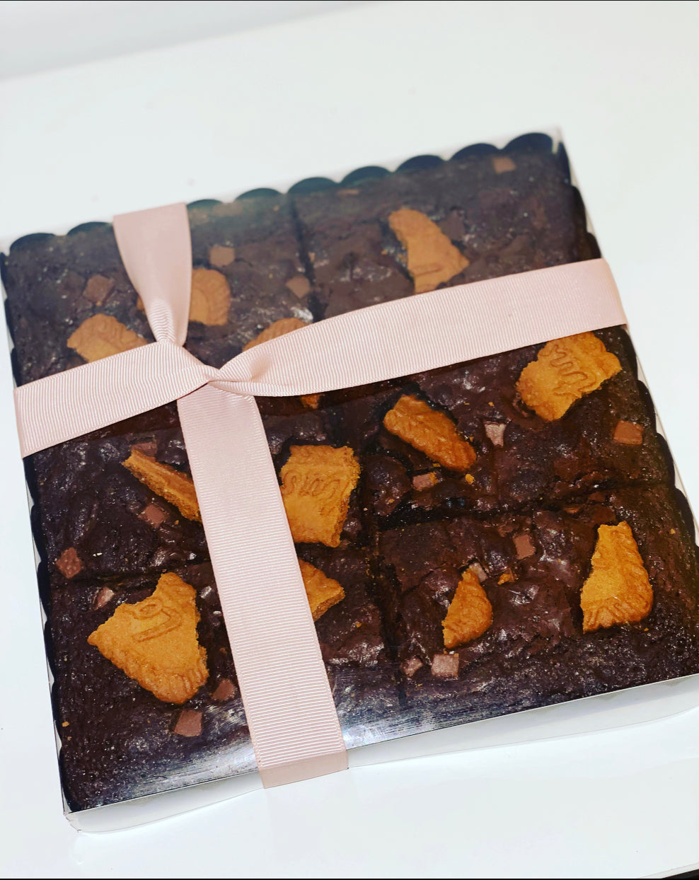 Caramelised Biscuit Brownies
